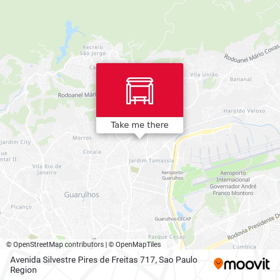 Avenida Silvestre Pires de Freitas 717 map