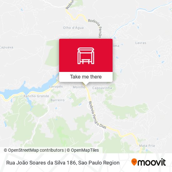 Rua João Soares da Silva 186 map
