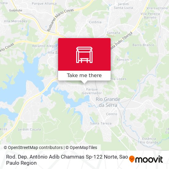 Rod. Dep. Antônio Adib Chammas Sp-122 Norte map