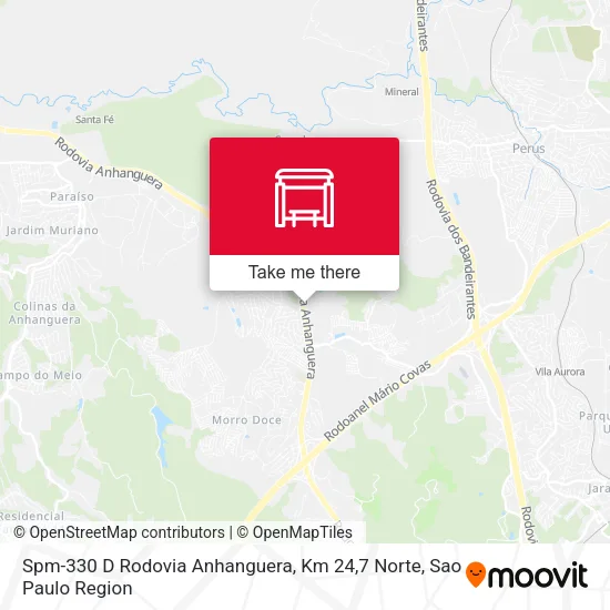 Spm-330 D Rodovia Anhanguera, Km 24,7 Norte map