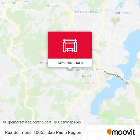 Rua Solimões, 10055 map