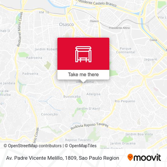 Av. Padre Vicente Melillo, 1809 map