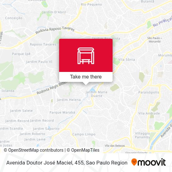 Avenida Doutor José Maciel, 455 map