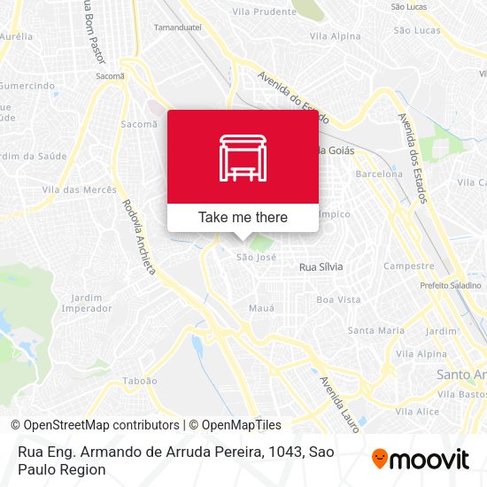 Rua Eng. Armando de Arruda Pereira, 1043 map