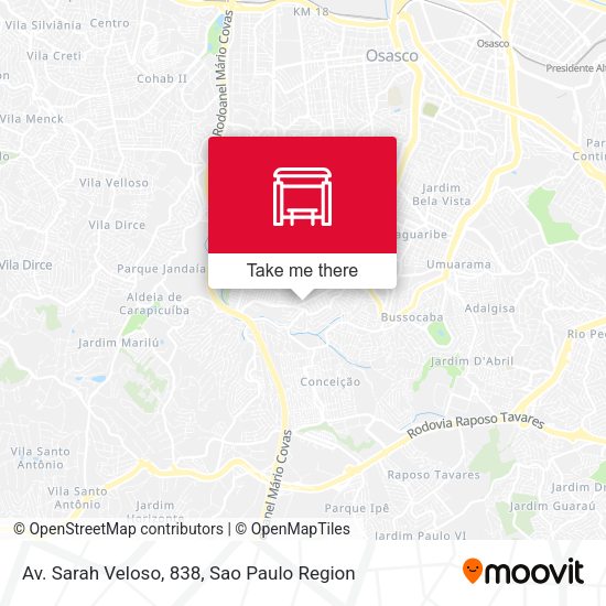 Av. Sarah Veloso, 838 map