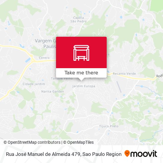 Rua José Manuel de Almeida 479 map
