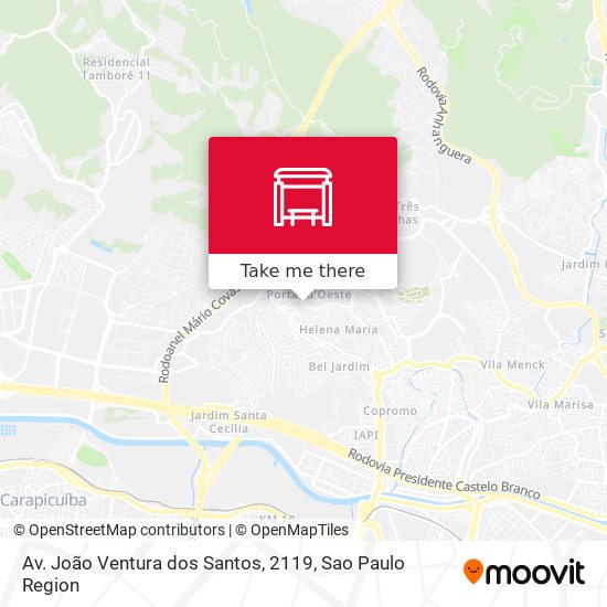 Av. João Ventura dos Santos, 2119 map
