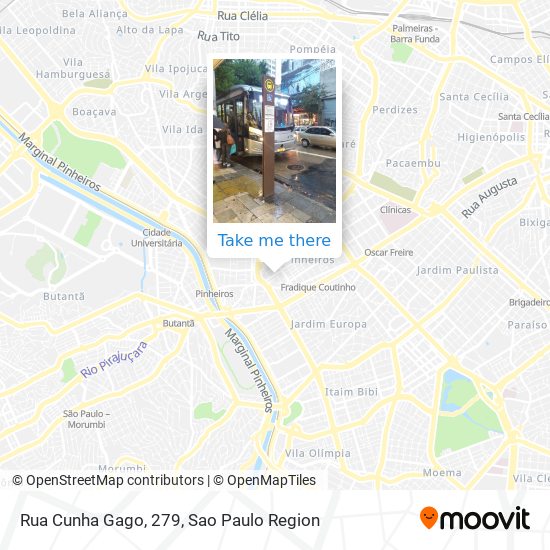 Rua Cunha Gago, 279 map