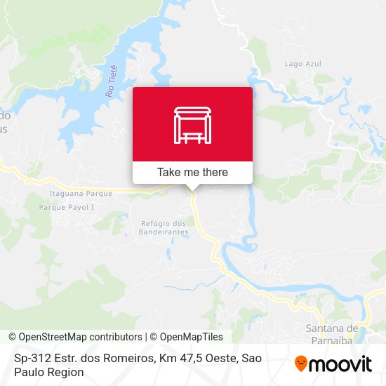 Sp-312 Estr. dos Romeiros, Km 47,5 Oeste map