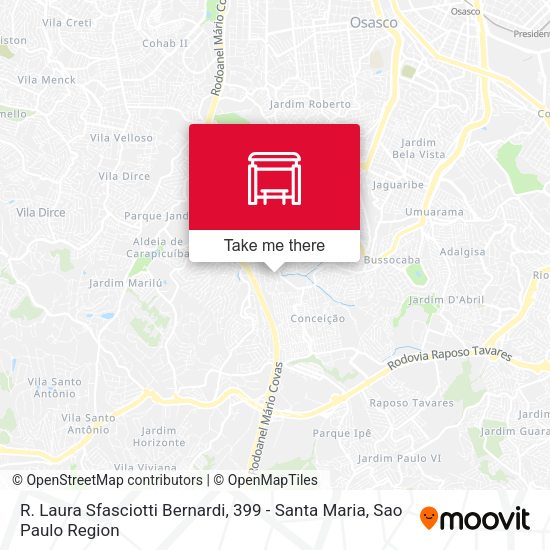 R. Laura Sfasciotti Bernardi, 399 - Santa Maria map
