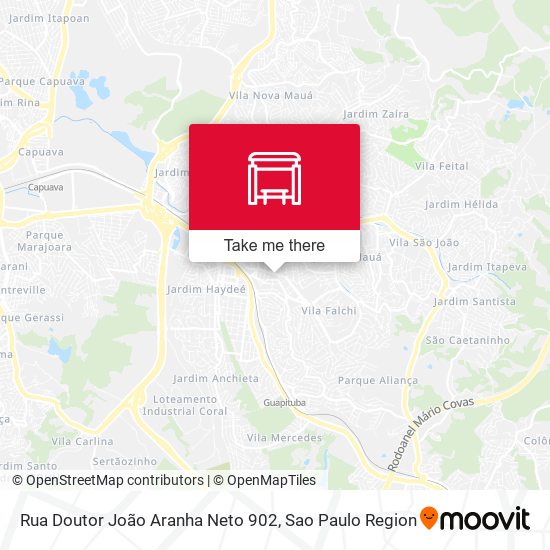 Rua Doutor João Aranha  Neto 902 map