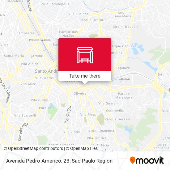 Avenida Pedro Américo, 23 map