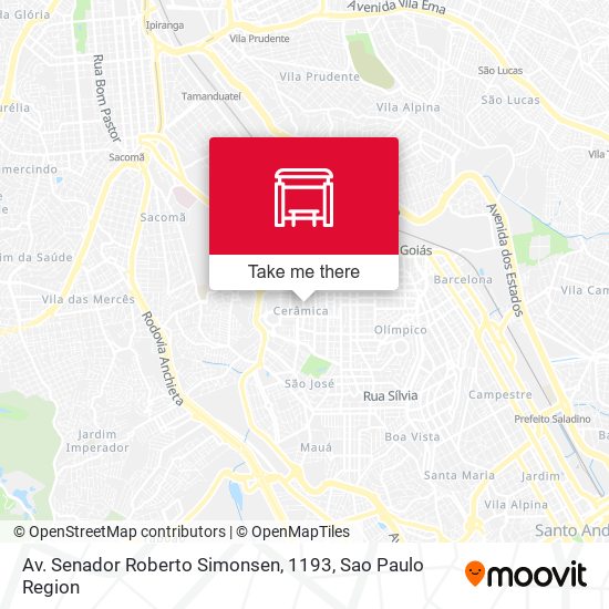 Av. Senador Roberto Simonsen, 1193 map