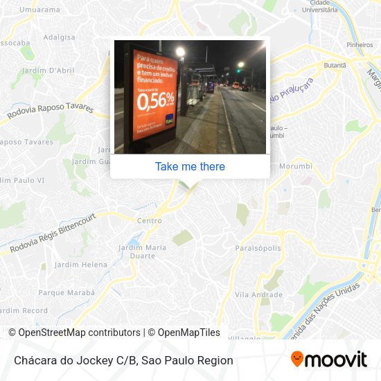 Chácara do Jockey C/B map