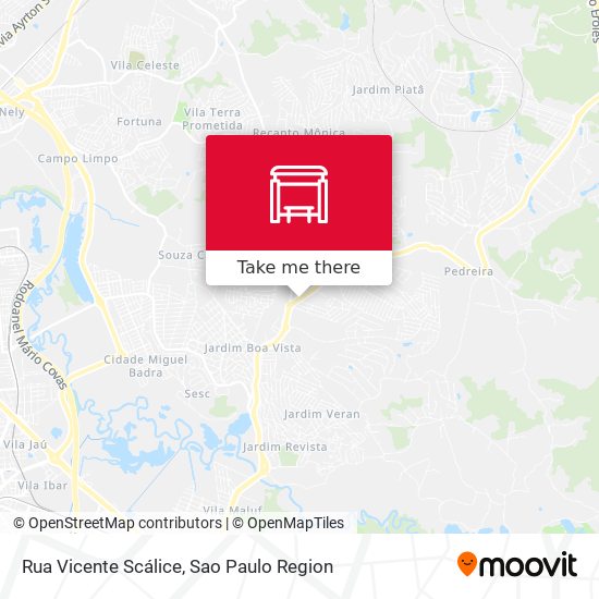 Rua Vicente Scálice map