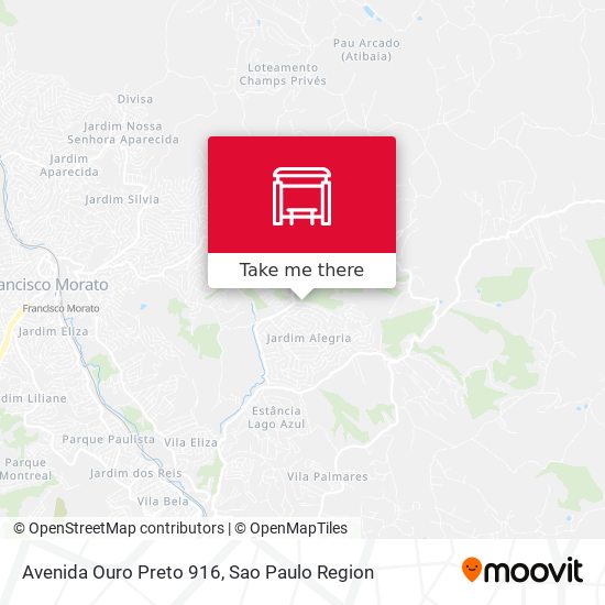 Avenida Ouro Preto 916 map