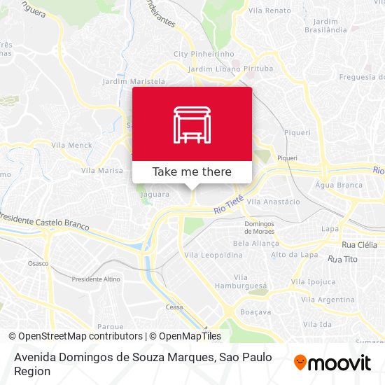 Avenida Domingos de Souza Marques map