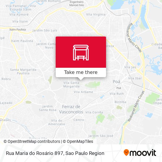 Mapa Rua Maria do Rosário 897