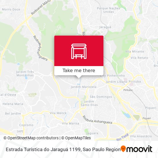 Estrada Turística do Jaraguá 1199 map