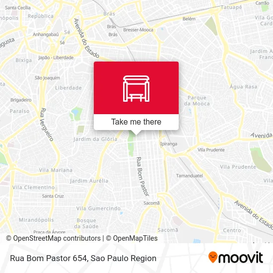 Rua Bom Pastor 654 map