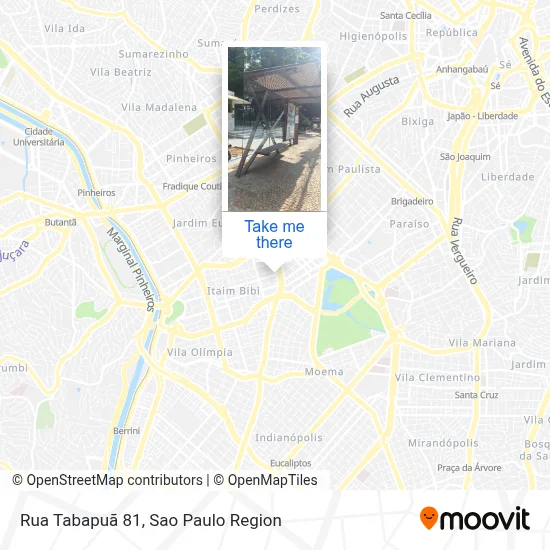 Rua Tabapuã 81 map