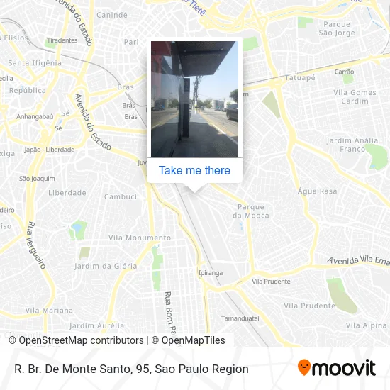 R. Br. De Monte Santo, 95 map