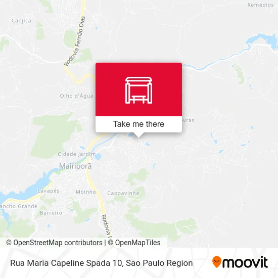 Rua Maria Capeline Spada 10 map
