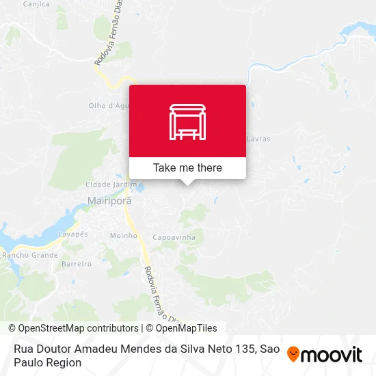 Rua Doutor Amadeu Mendes da Silva Neto 135 map
