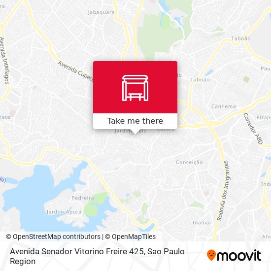 Avenida Senador Vitorino Freire 425 map