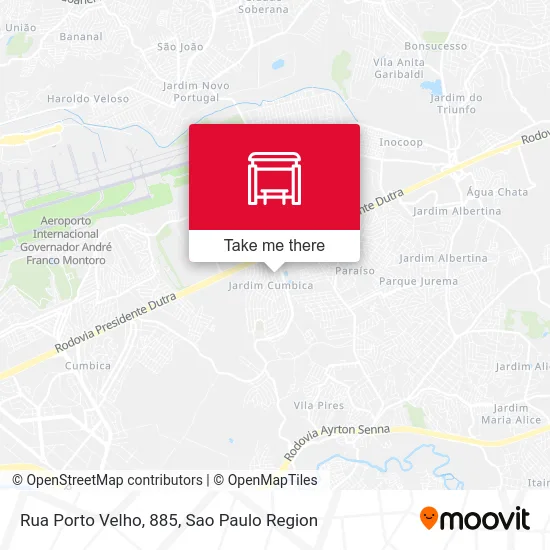 Rua Porto Velho, 885 map