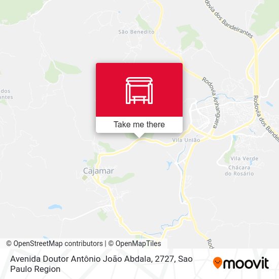 Avenida Doutor Antônio João Abdala, 2727 map