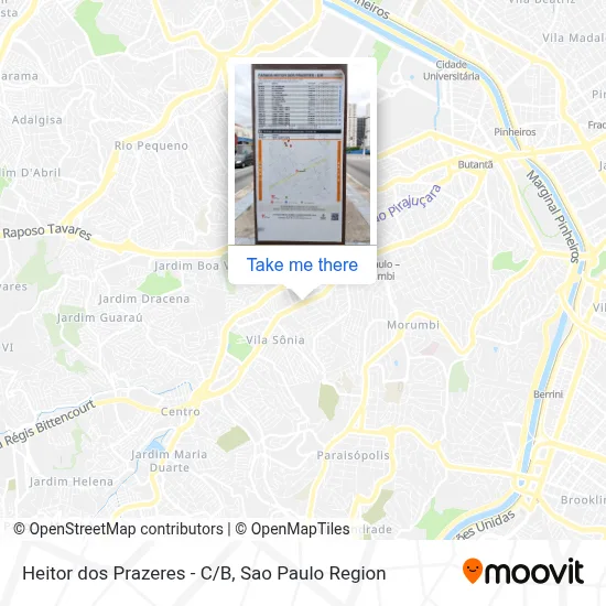 Heitor dos Prazeres - C/B map