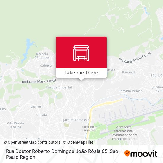 Rua Doutor Roberto Domingos João Rósia 65 map