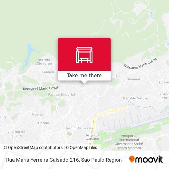 Rua Maria Ferreira Calsado 216 map