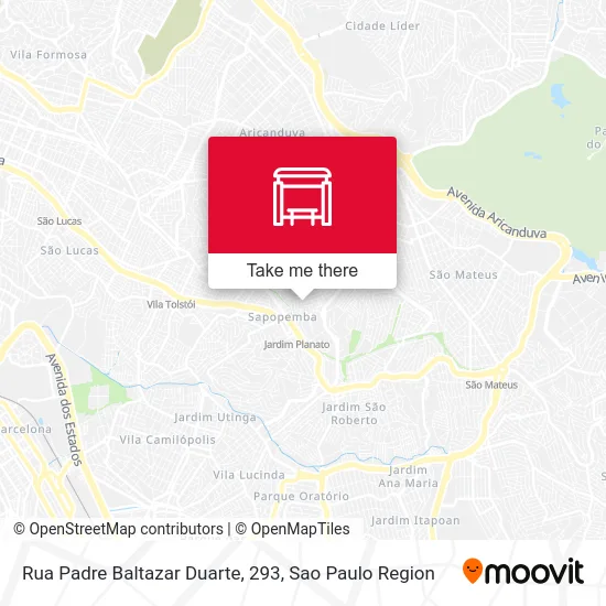 Rua Padre Baltazar Duarte, 293 map