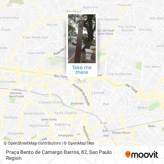 Praça Bento de Camargo Barros, 82 map