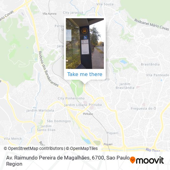Av. Raimundo Pereira de Magalhães, 6700 map