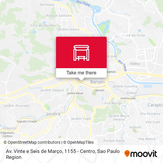 Av. Vinte e Seis de Março, 1155 - Centro map