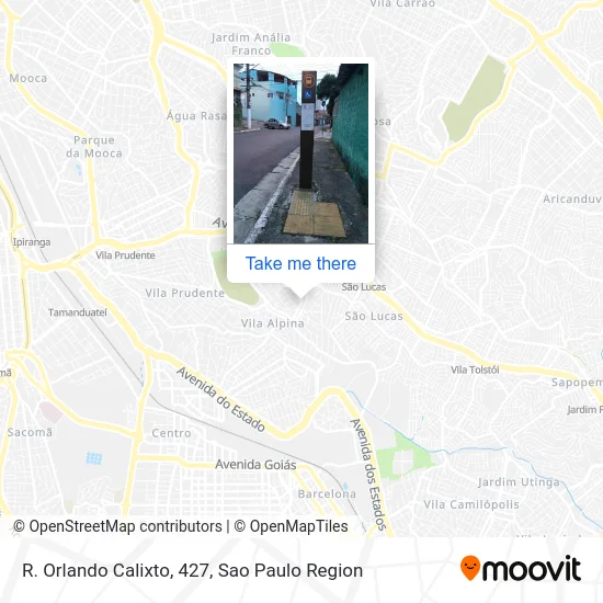 R. Orlando Calixto, 427 map