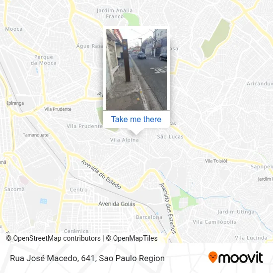 Rua José Macedo, 641 map