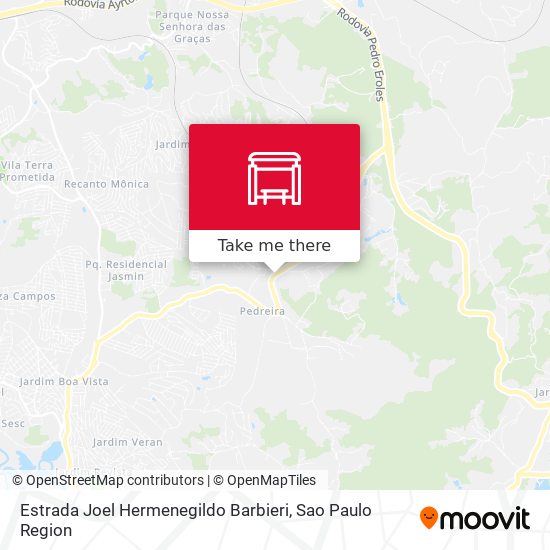 Estrada Joel Hermenegildo Barbieri map