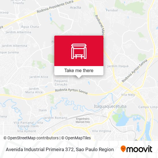 Avenida Industrial Primeira 372 map