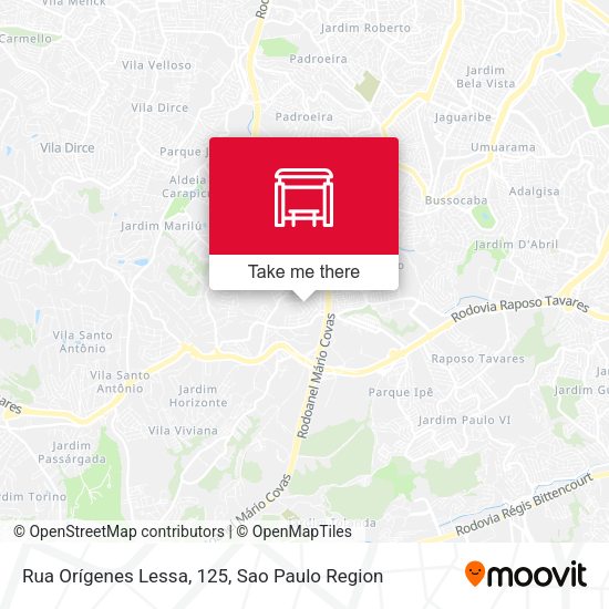 Rua Orígenes Lessa, 125 map