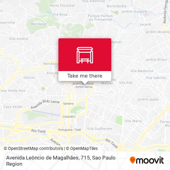 Avenida Leôncio de Magalhães, 715 map
