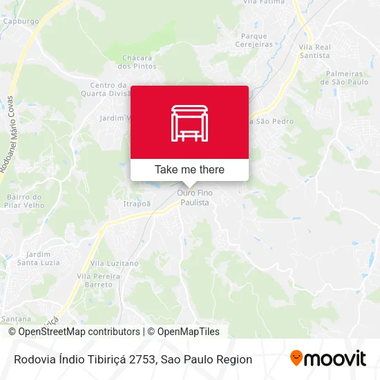 Rodovia Índio Tibiriçá 2753 map