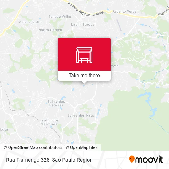 Rua Flamengo 328 map