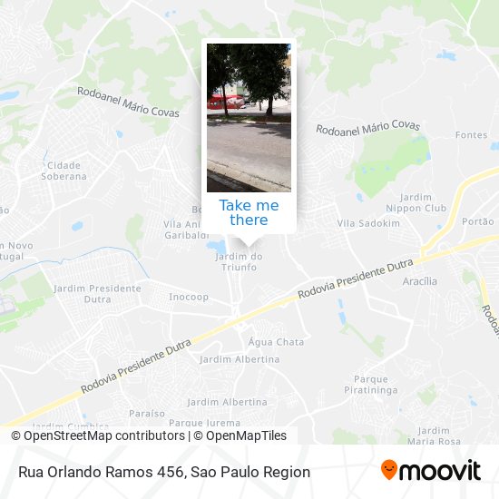 Rua Orlando Ramos 456 map