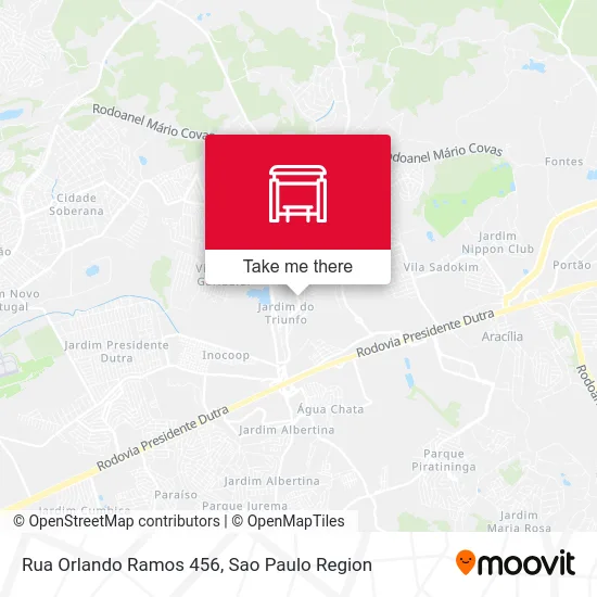 Rua Orlando Ramos 456 map