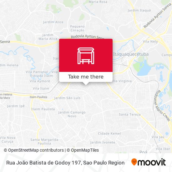 Rua João Batista de Godoy 197 map