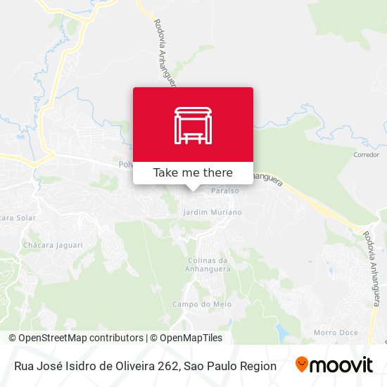 Rua José Isidro de Oliveira 262 map